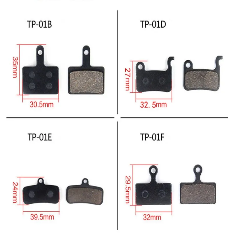 1 Pairs Semi-Metallic MTB Bicycle Disc Brake Pads for AVID Elixir & DB SRAM LEVEL TL & T / SRAM Force eTap AXS Cycling Bike Pads