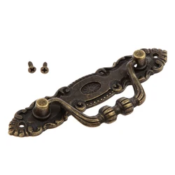 Antique Pull Handles for Drawer Cabinet Door Wooden Chest Box Bin Metal Drawer Pulls Handles Wardrobe Pulls Handles