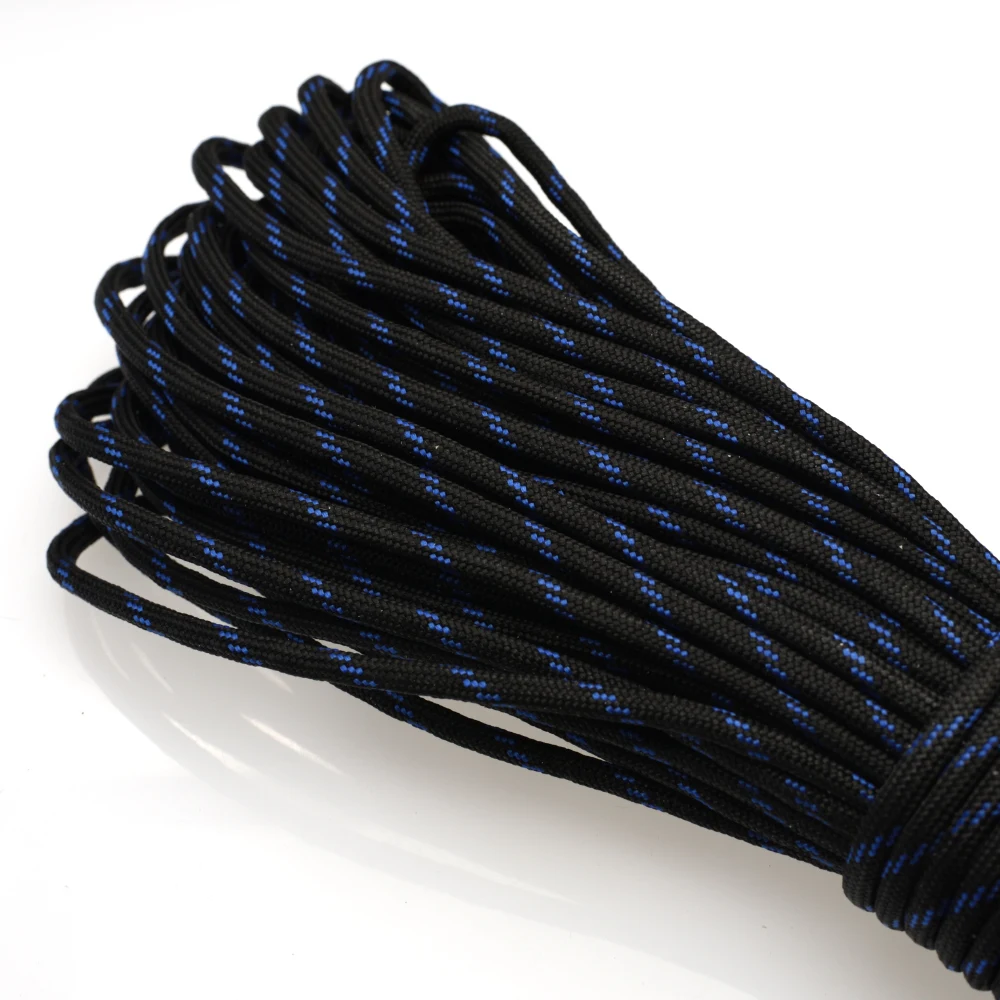 1pcs 550 Paracord Parachute Cord Lanyard Mil Spec Type III 7 Strand Core 100 FT Color 109-138