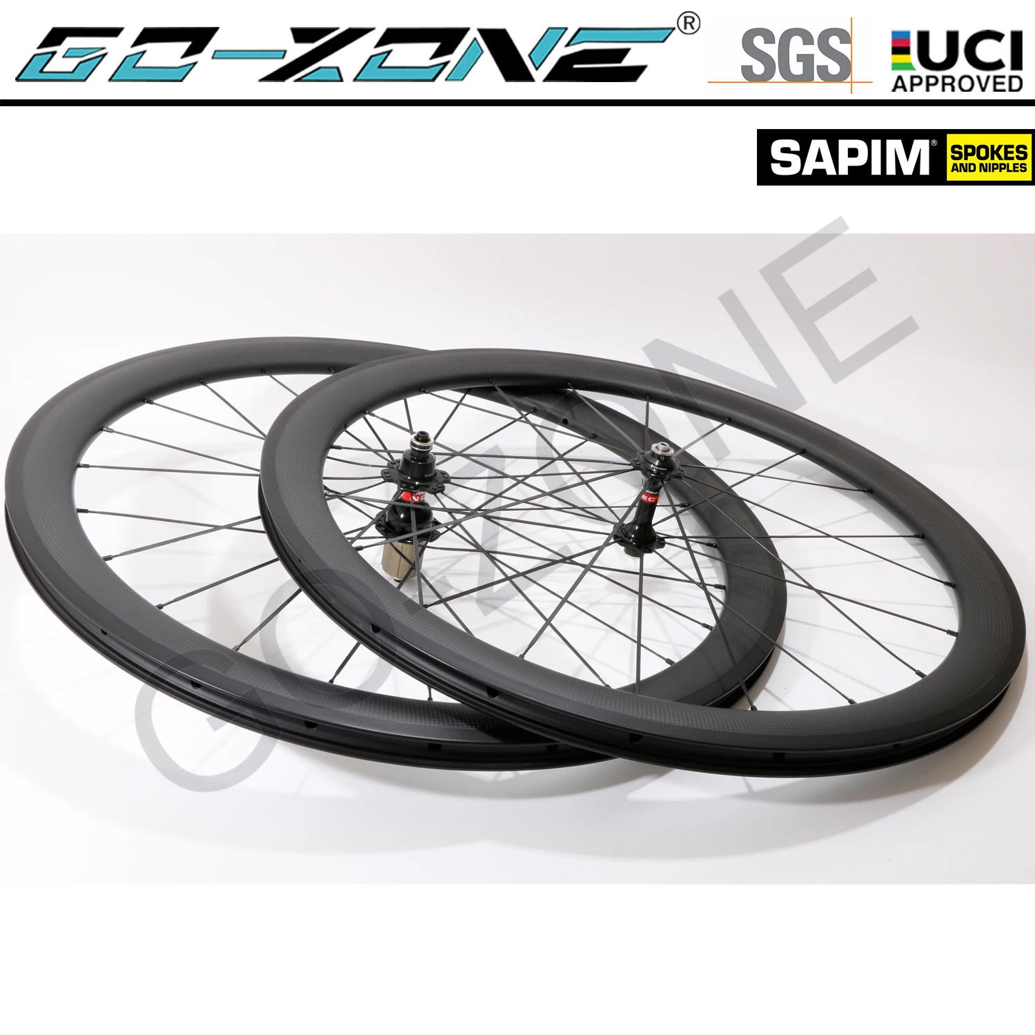 

Carbon 700c Wheelset Rim Brake 26mm U Shape Clincher Tubeless Tubular Novatec 271 372 Sapim Carbon Road Rim Brake Wheels