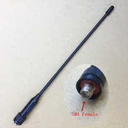New original rubber UHF VHF Dual band Sma Female antenna for Wouxun KG-UVD1P KG-816 KG 679 KG 819 etc walkie talkie