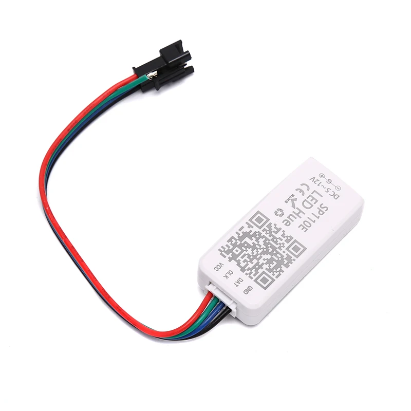 

Новый DC5-12V SP110E Bluetooth светодиодный контроллер для светодиодной ленты 5,4 см * 2,4 см * 1,3 см