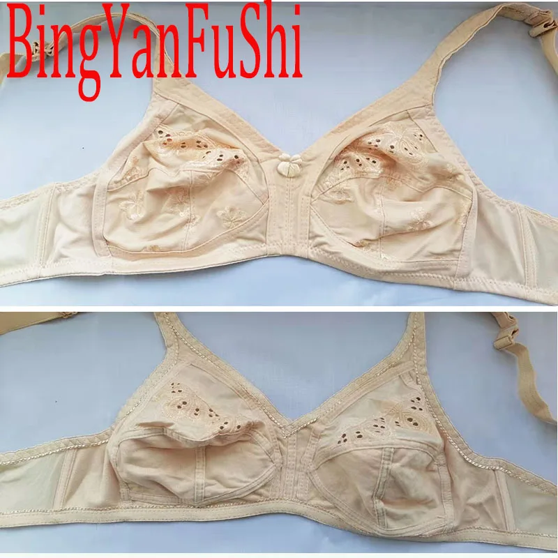 Klassischen Keine Felgen Push Up Bh Sexy Frauen Unterwäsche Große Brust 36-50 Bhs Blumen Spitze Stickerei Intimate Dessous große büste C12