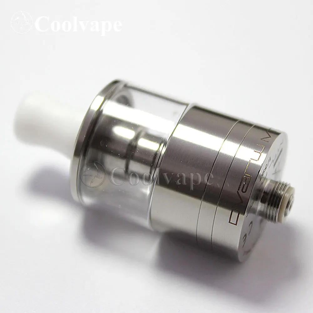 Coolvape SXK Phong Cách Dvarw MTL Nước Hoa Nữ Nina Ricci Nina L'eau Eau Fraich 4 Ml RTA Rebuildable Xe Tăng Vape Atomizer Bạc 3.5Ml 316 Thép Không Gỉ 22Mm Diamete rta
