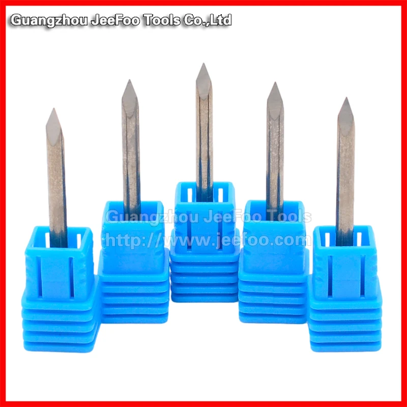 Three Face CNC Router Bits Carbide Cutters Precision Engraving Tools for Wood, CNC Machine