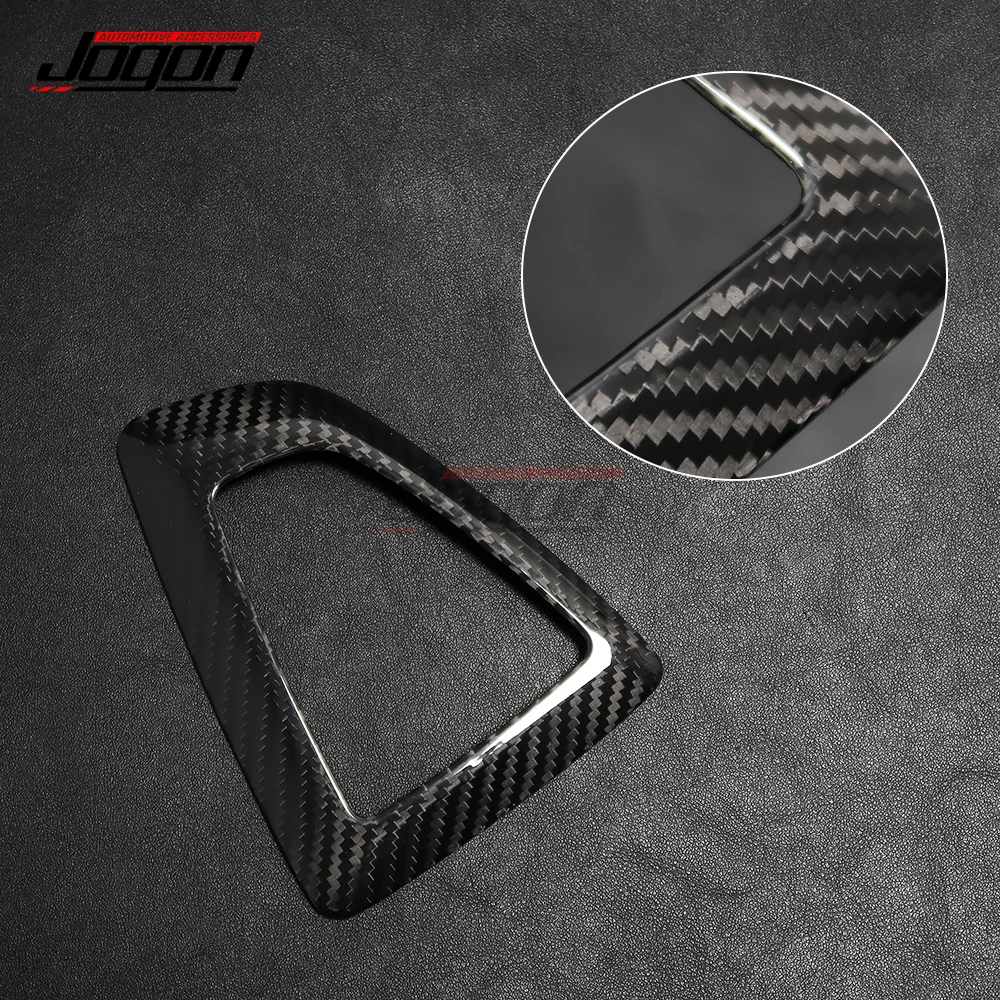 LHD & RHD Carbon Fiber For BMW 1 2 3 4 Series F20 F22 F23 F30  F31 F34 GT F32 F33 Car Console Gear Shift Panel Cover Trim