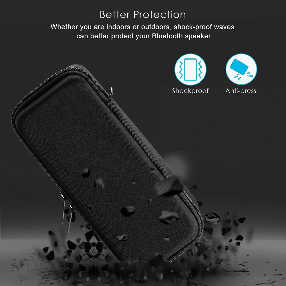 Newest Hard EVA Shockproof Travel Carrying Tough Storage Case Box For JBL Flip 6 Flip 5 Wireless Bluetooth Speaker Column Cover