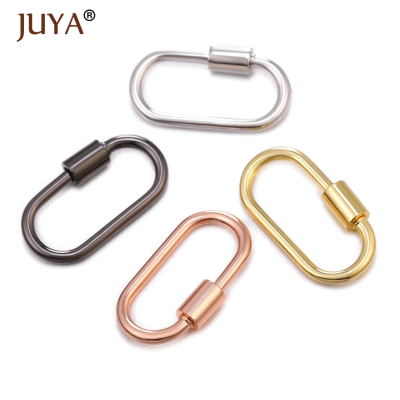 Necklace Bracelets DIY Clasps for Jewelry Making Supplies Women Spiral Clasp Hanging Chain Lock Hook Jewelry Materials Findings