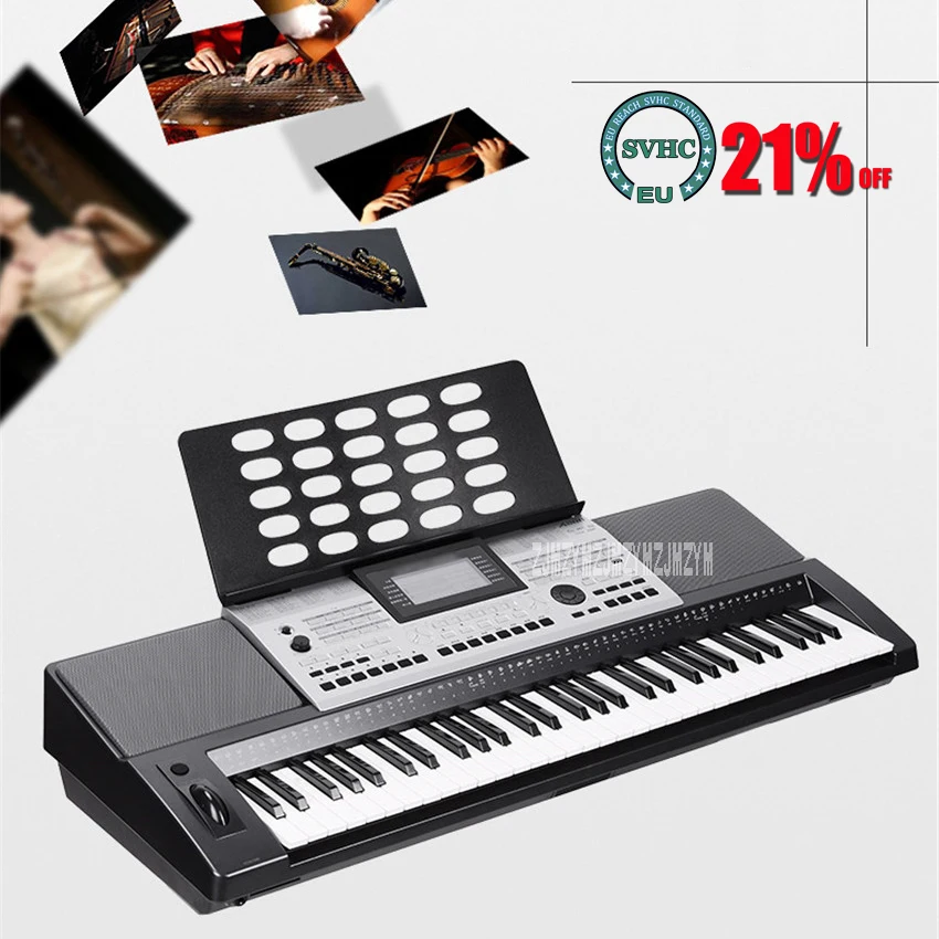 

A800 Electronical Piano 61-Key Standard Strength Keyboard Electric Piano For Beginner Electronic Organ For Professional Teaching