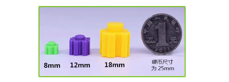 1000 stücke 8*8mm Pixel Kunst Puzzle Micro Diamant Bausteine 40 farben DIY 3D Kleine Ziegel für kinder Spielzeug Pädagogische Kinder – Detail 1