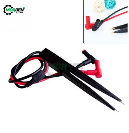 Multimeter Test Leads Digital Multimeter SMD Inductor Test Clip Meter Lead Probe Tweezers for Resistor Multimeter Capacitor