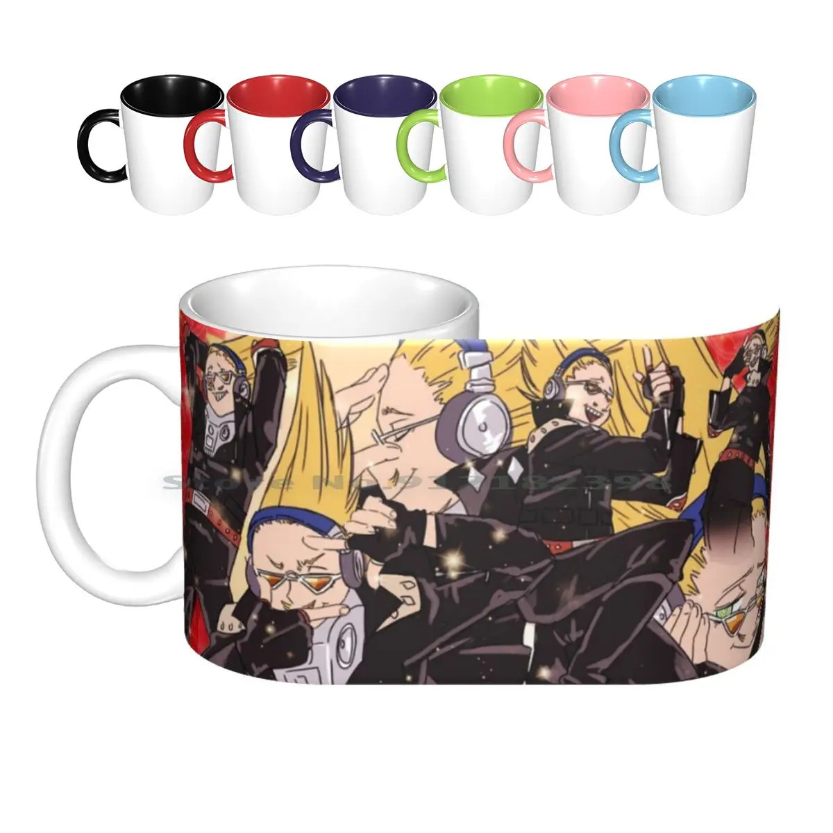 

Present Mic Ceramic Mugs Coffee Cups Milk Tea Mug Mic Boku No Hero Academia Yamada Hizashi Hizashi Yamada Anime Manga Aoyama