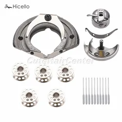 6pcs/set Anti-Skip Stitch Spare Part Old Household/domestic Sewing Machine Bobbin Horn Slices Needle Shuttle Race Hicello