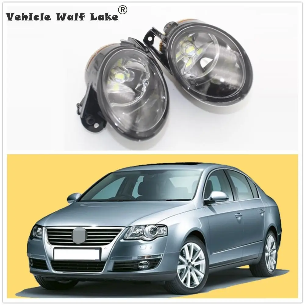 

LED Fog Light For VW Passat B6 3C 2006 2007 2008 2009 2010 2011 Car-styling Front Fog Light Fog Lamp With LED Bulbs With Wire