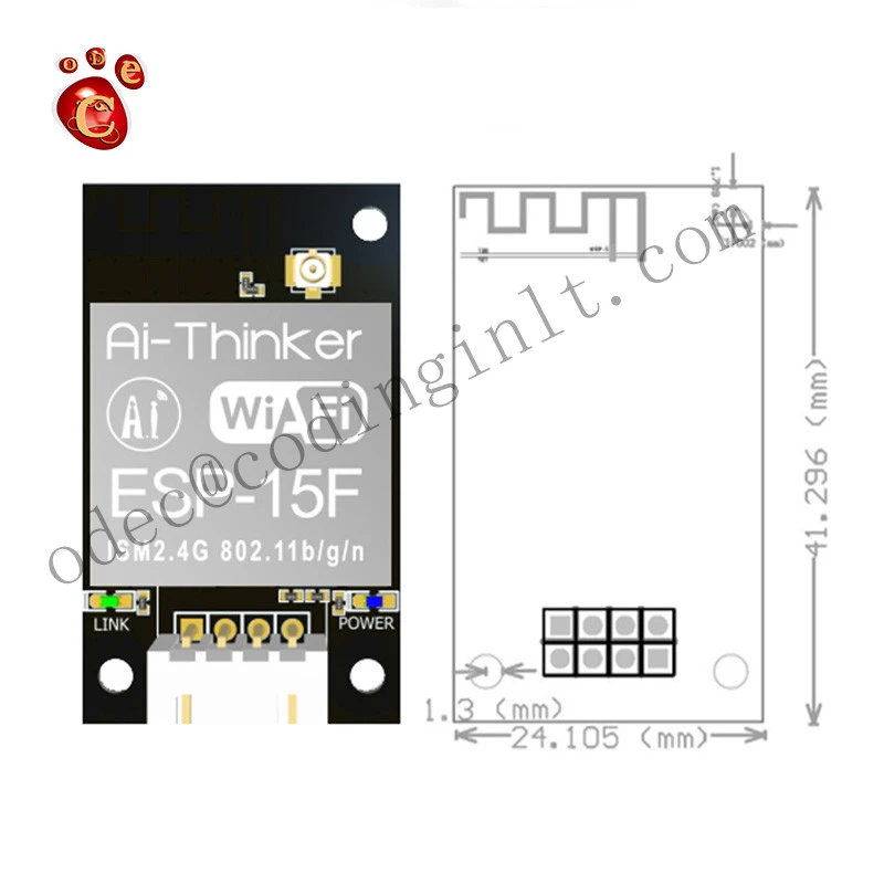 ESP-15F ESP8266 Wireless Wifi Module ESP8266 ESP-15F  Module ESP15 AI-thinker