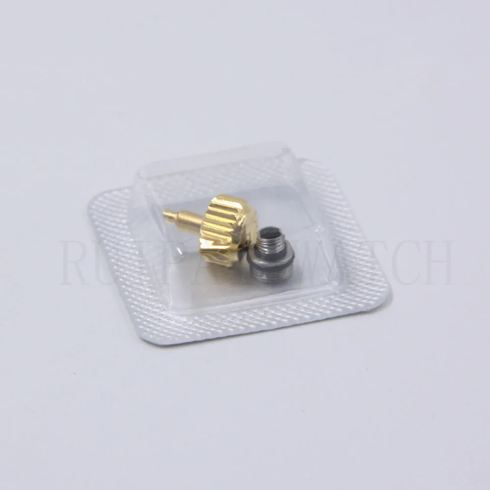 7.00x4.40mm Silver or Gold Color Watch Crown Waterproof For Daytona & Submariner watch accessories for Rolex