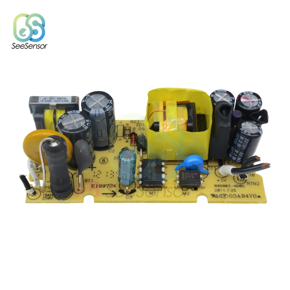 AC-DC ca 100V-240V alla protezione di cortocircuito di sovracorrente del commutatore del modulo dell'alimentazione elettrica di commutazione di cc 5V 2A