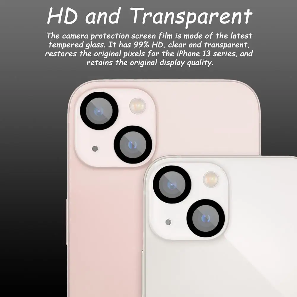 For IPhone 13 Pro Camera Tempered Glass 13 Pro Cover Camera Lens Protectors For IPhone 13pro Max 13mini 13pro Protective Cap