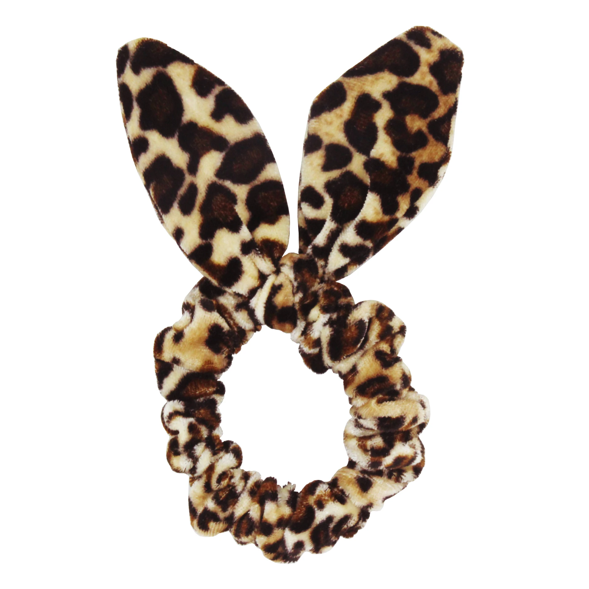 Furling Girl 1 PC Leopard Velvet Hair Scrunchies Zebra Printing Elastic Hair Bands Fashion New Women Headware Hair Accessories