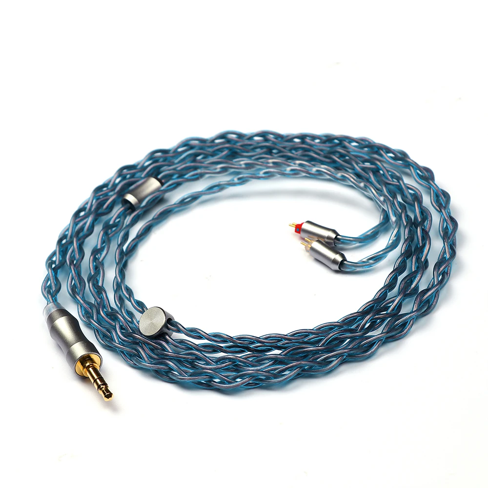 Tripowin Altea Verbeterde 6N OCC Litz 4 Cores HiFi Oortelefoon Kabel 26 AWG Hoge Zuiverheid Monokristallijne Koperdraden voor Oortelefoon