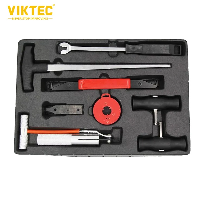 8pc Windshield Removal Tool Kit Automotive Wind Glass Remover,Viktec, VT01107B