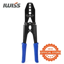 IWISS IWS-1040S Crimping pliers wire Cable Crimper for Copper Cable Lugs Work for 1/0,2/0,3/0,4/0AWG crimping tools