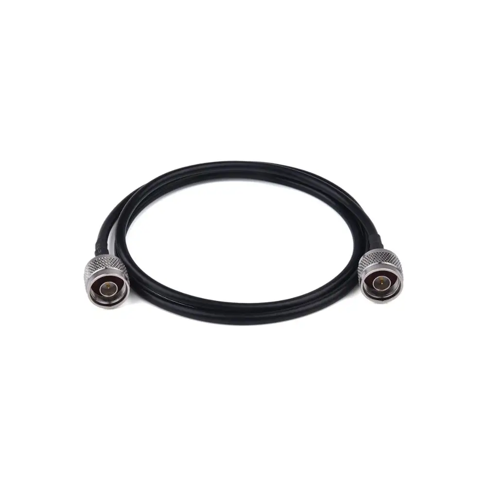 1-20M RG58/50-3 RF Coaxial Cable N Male to Male Extension For 4G LTE Cellular Amplifier Signal Booster Antenna