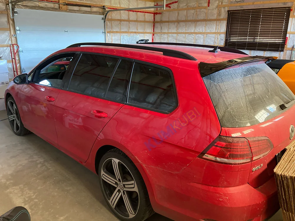 [NOT FIT FOR  VARIANT]Volkswagen VW Golf 7  2014 to 2020 ABS Plastic Rear Trunk Wing Spoiler For NORMAL Golf 7 Spoiler