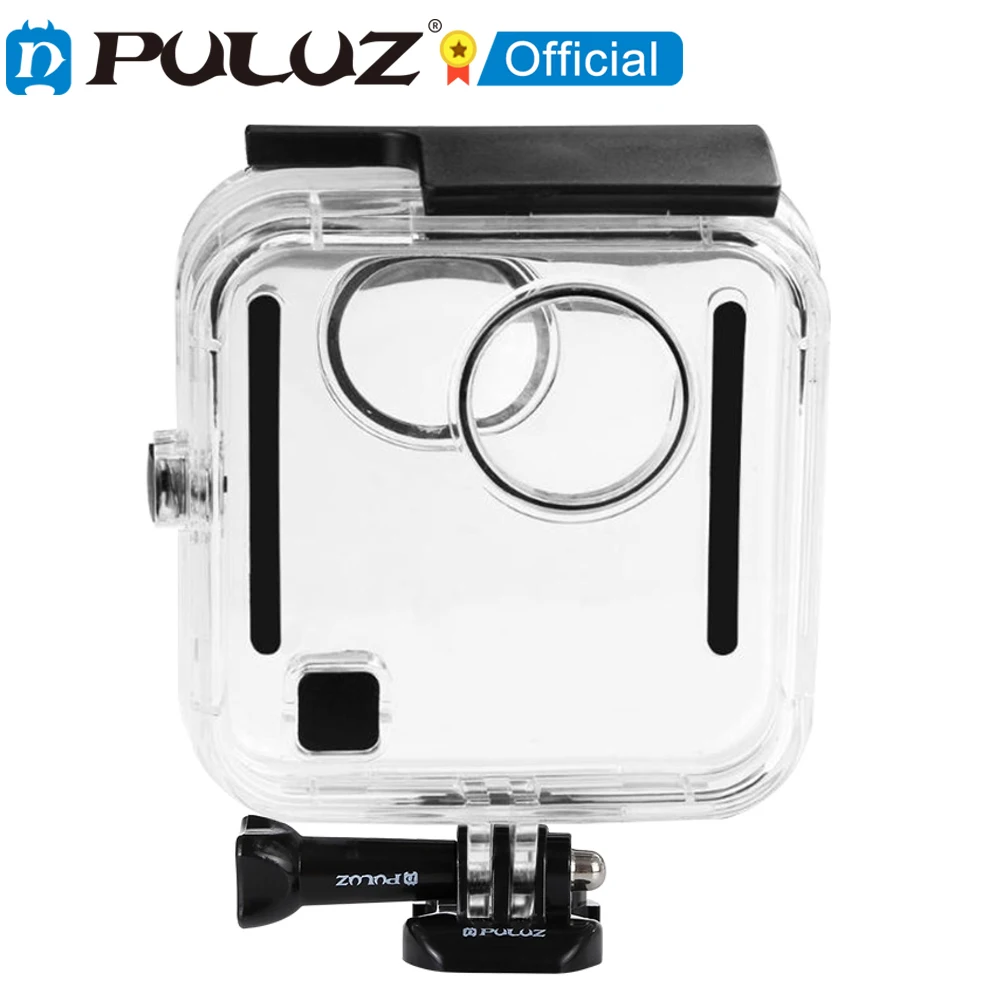 

PULUZ 45m Underwater Waterproof Shockproof Housing Diving Case Cover for GoPro Fusion, with Buckle Basic Mount & Screw