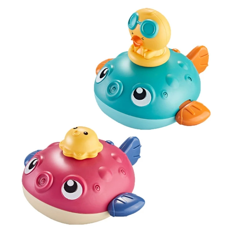 

2024 New Bathing Toy Education Bath Playing Toys Cartoon Whale-Shape Shower Fountain Toys Electric Bathtub Spray Toy for Babies