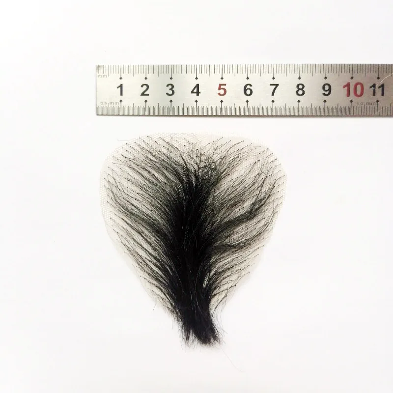 Realistic Non-trace Stick Pubic Hair for Sex Dolls Natural Body Hair Sex Toy Accessories Pubic Hair Patch Stick for Love Doll