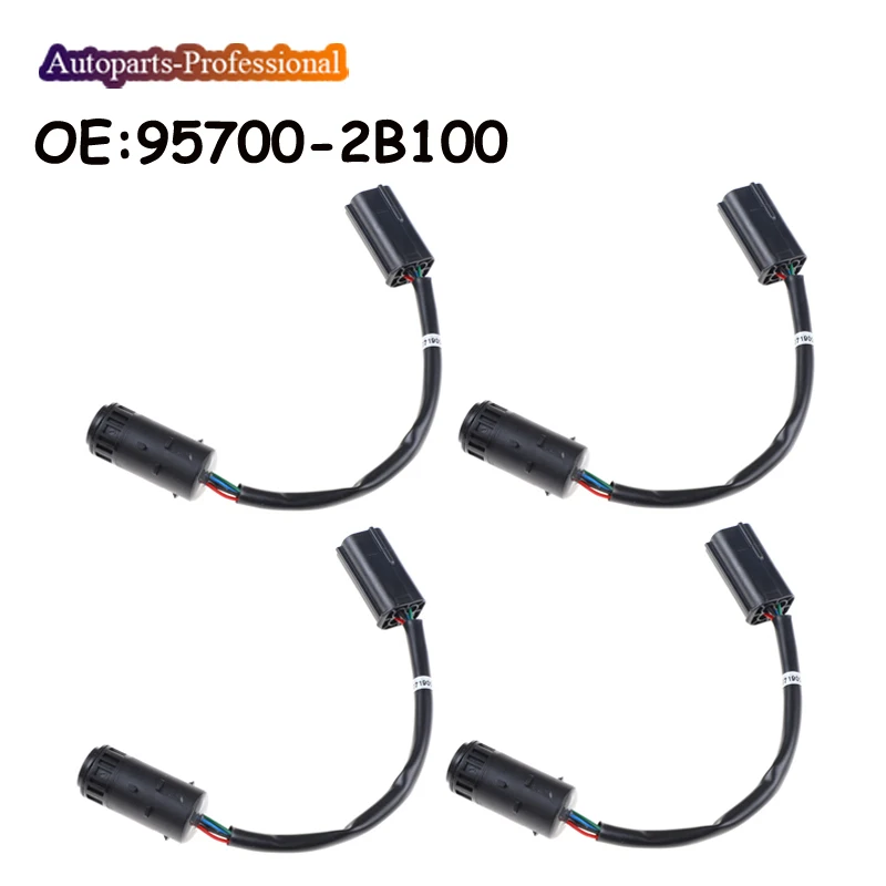 

4 PCS Car Auto accessorie Parking PDC Sensor Parktronic Park Assist System For Hyundai Santa Fe And Kia 957002B100 95700-2B100