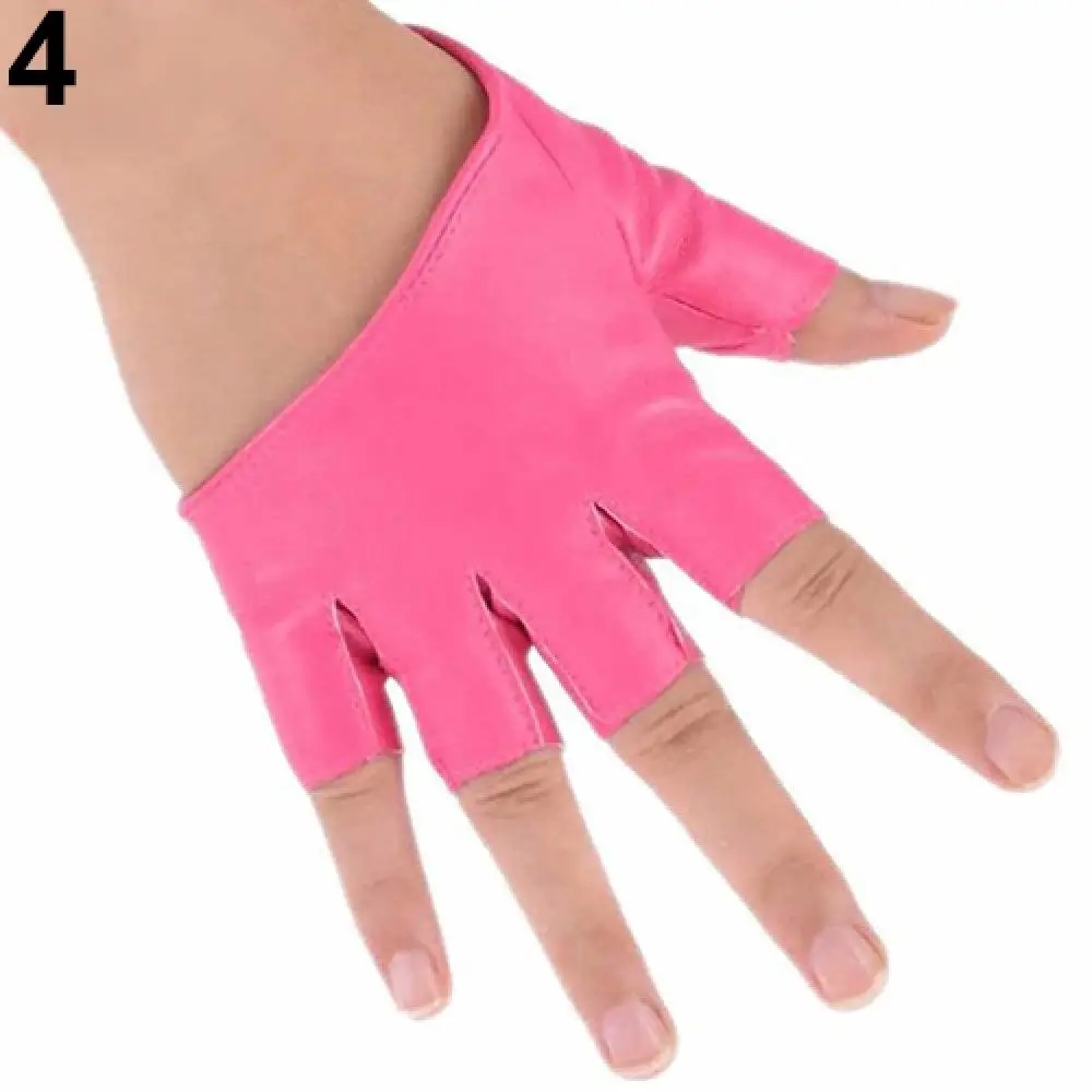 Metade do Dedo Fingerless Dance Gloves para Mulheres e Meninas, Sexy Fashion Gifts, Drop Shipping