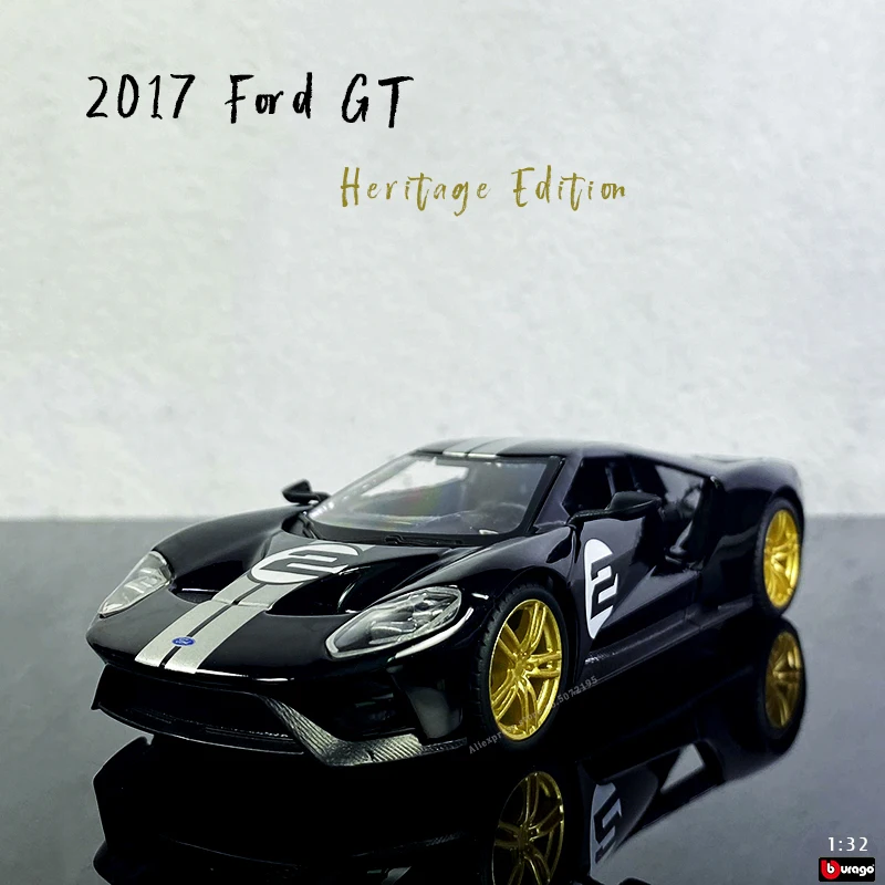 Bburago 1:32 NEW 2017 Foed GT Heritage Edition Alloy car collection WRC rally Car model gifts toy Special carton pack