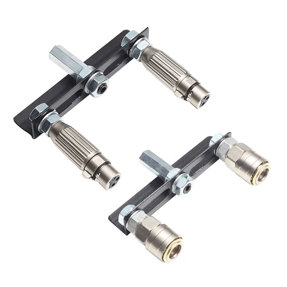 Fredorch Sex Machine Attachment M10 Screw to Vac-u-lock 3XLR Bendable Spring Conversion Love Machine Device Attachment Connector view 5