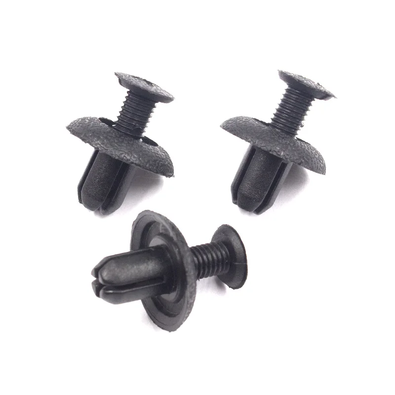 30/50 Stück für BMW Auto-Clips, Verkleidungs- und Armaturenbrett-Befestigungsclips, 7mm Loch, Kunststoff-Drucknieten – Detail 2