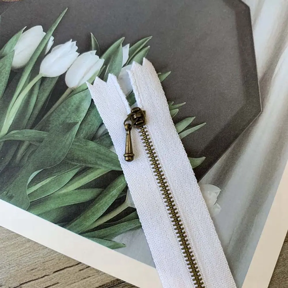 1PC Mini Zipper Doll Clothing Zipper For Bags Scrapbooking Doll Dress Metal Zipper Repair For Ball Jointed Doll Clothes DIY Supp