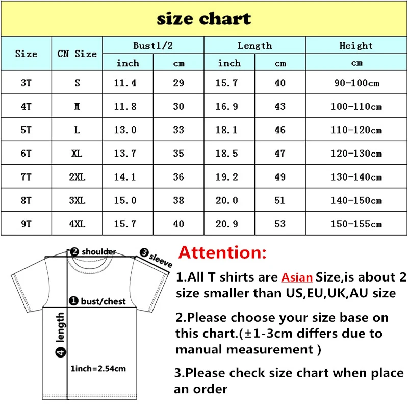 I\'M 1-10 Years Number Print Kids T shirt Children Happy Birthday Present Clothes Boys/Girls Funny Casual Baby T-shirt