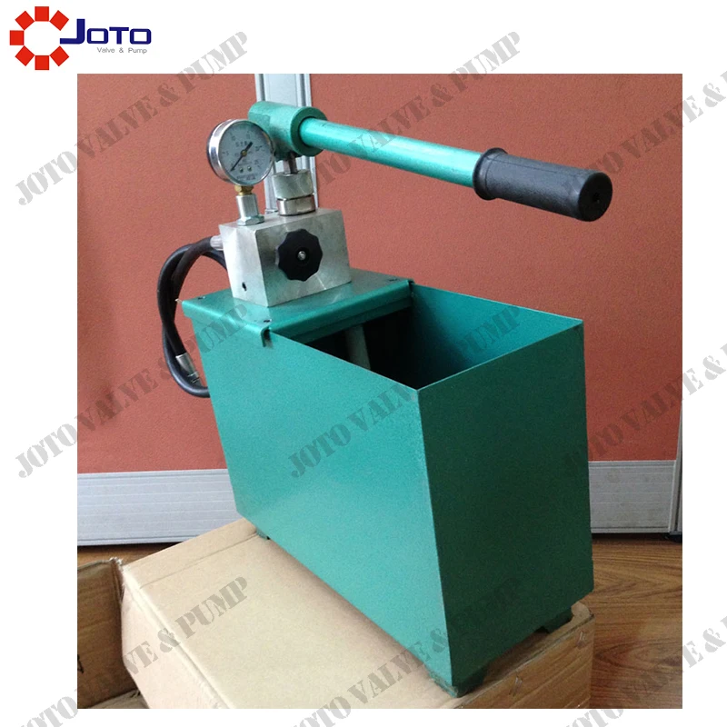 

China Low Price SYL-4/80 manual hydraulic test pump 80mpa