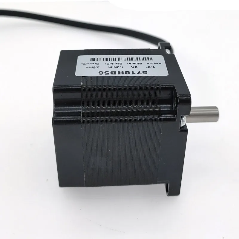 57BYG stepper motor 56mm 2 phase 1.8 degree 3A 1.2N.m hybrid driver motor Nema 23 Step Motor