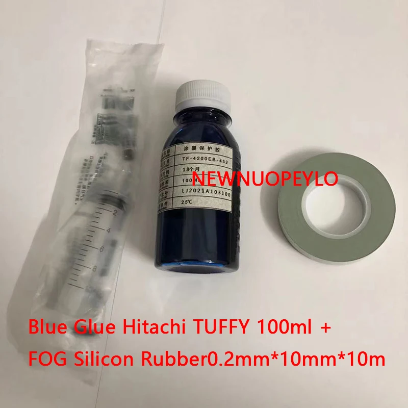 

Blue Glue 100ml Hitachi Peelable TUFFY + FOG Silicon Rubber LCD Screen Repair Kit