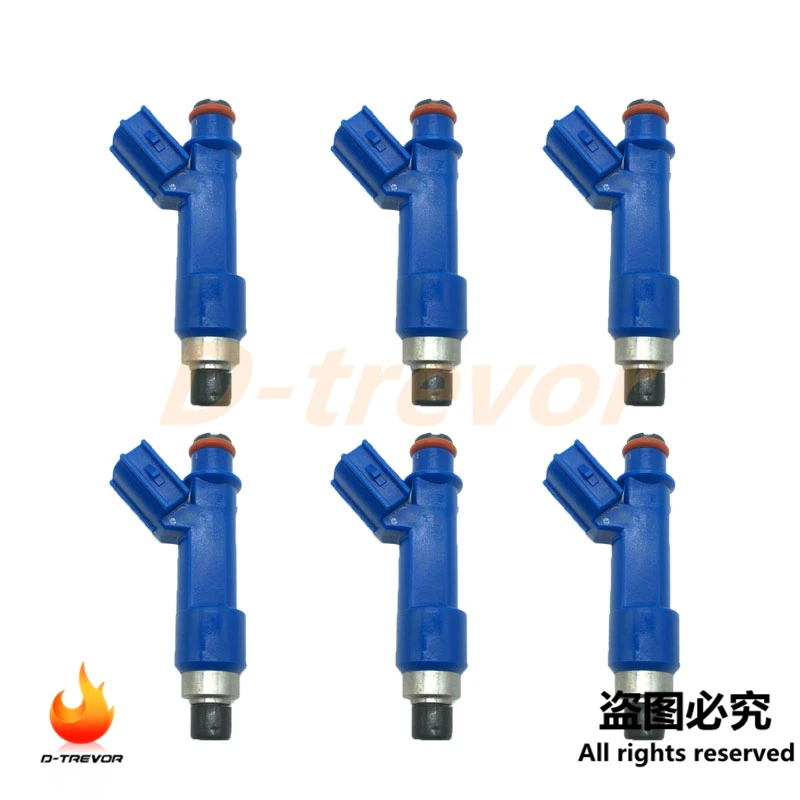 

6Pcs 23250-0D050 Fuel Injector for Toyota Yaris 1.5L Corolla Matrix 1.8L