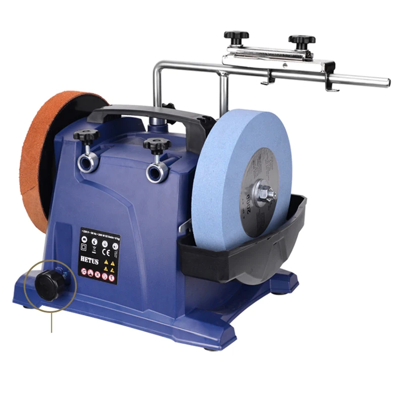 Low-speed water-cooled sharpener for household small woodworking tools, engraving knives, chisels, electric desktop sharpeners