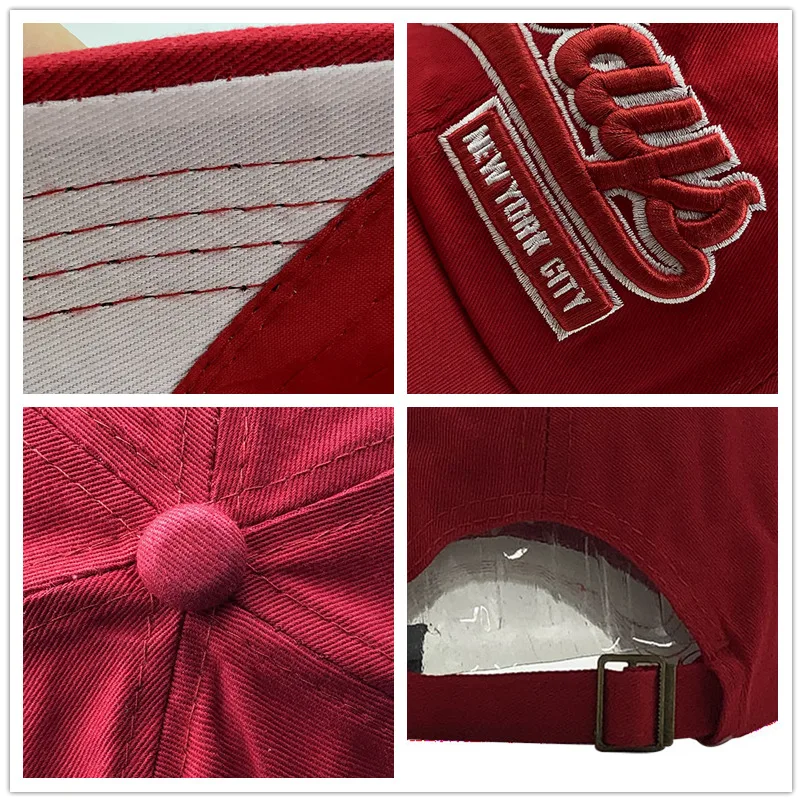 Gorra de marca Fisher con diseño de espina de pez, gorro de béisbol con estampado de espina de pez, cierre trasero, bordado, ajustable, unisex