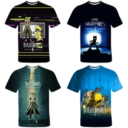 2021 New Arrival 3D Cosplay Little Nightmares T Shirt Adult Kids T-shirt Summer Hip Hop Casual Short Sleeve Oversized Tops Tees