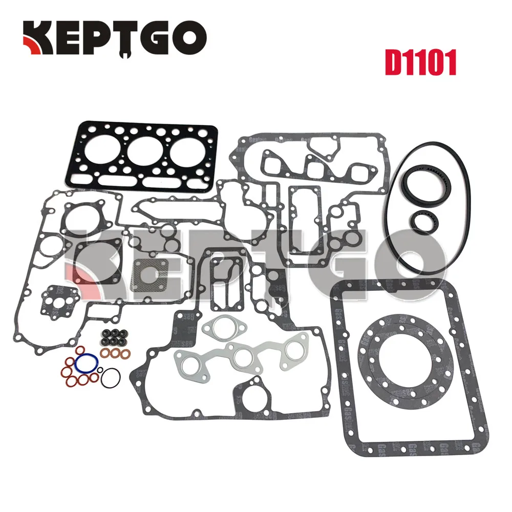 New D1101 DH1101 Full Gasket Set  Kit for Kubota Engine L245 L245DT L245C Tractor