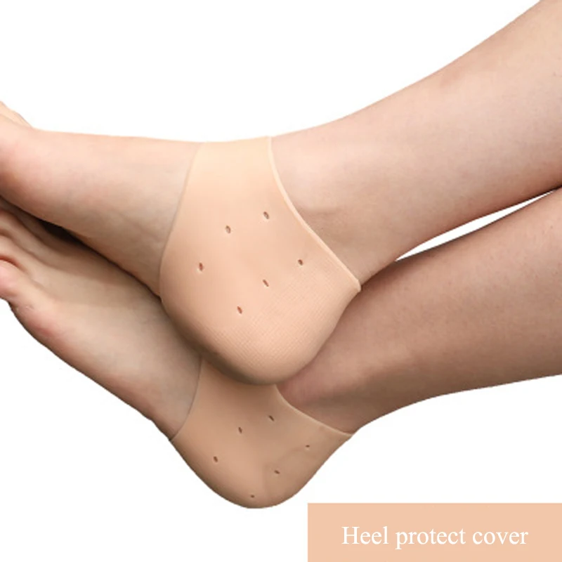 Men Heel Silicone Careful Nursing Pads Women Anti-Cracking Pain-Retaining Moisturizing Stickers Foot Socks