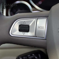 Car styling For Audi A8 S8 D3 R8 TT TTS steering wheel switch Repair buttons Trim Frame Cover stickers Trim Interior Accessories