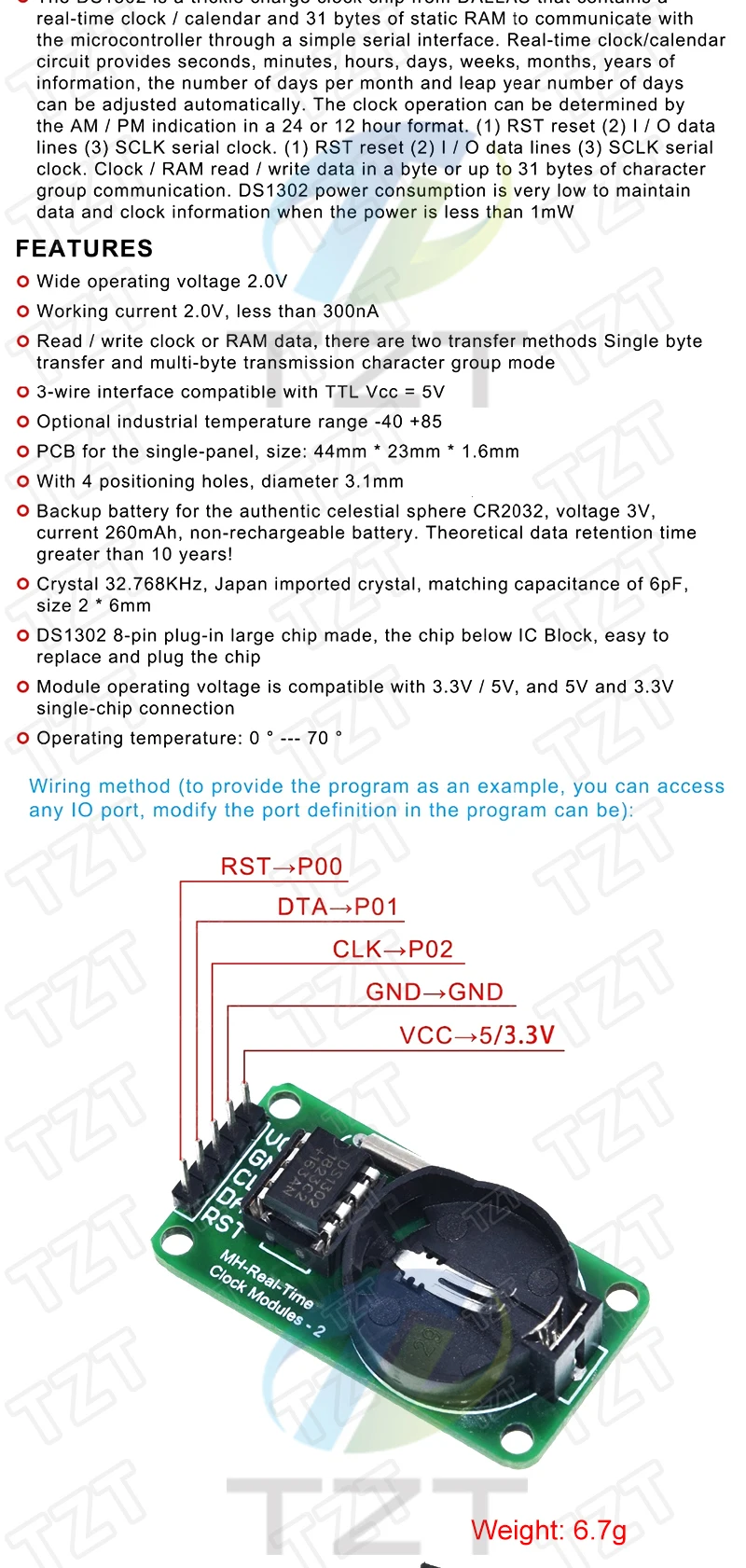 Für Arduino 45 Arten von Sensoren Digitaler Temperatur-Feuchtigkeits-RGB-LED-Boden-Buzzer-Ton-Ultraschall-Regentropfen-Sensormodul DHT11 – Detail 39