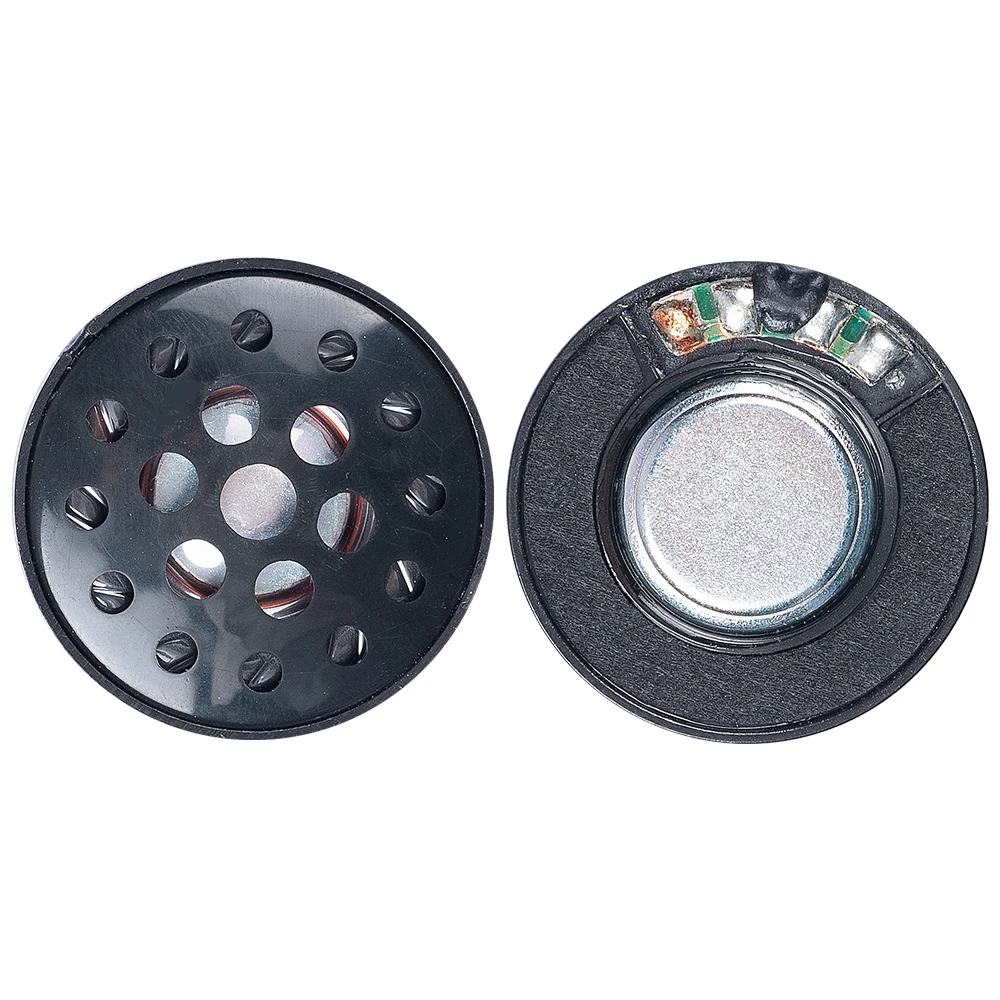 Hifi 30mm Headphone Speaker 32ohm Headset Driver Speaker unit With Metal Mesh Cover For Earphones Diy Repair Part New On Sale2pc